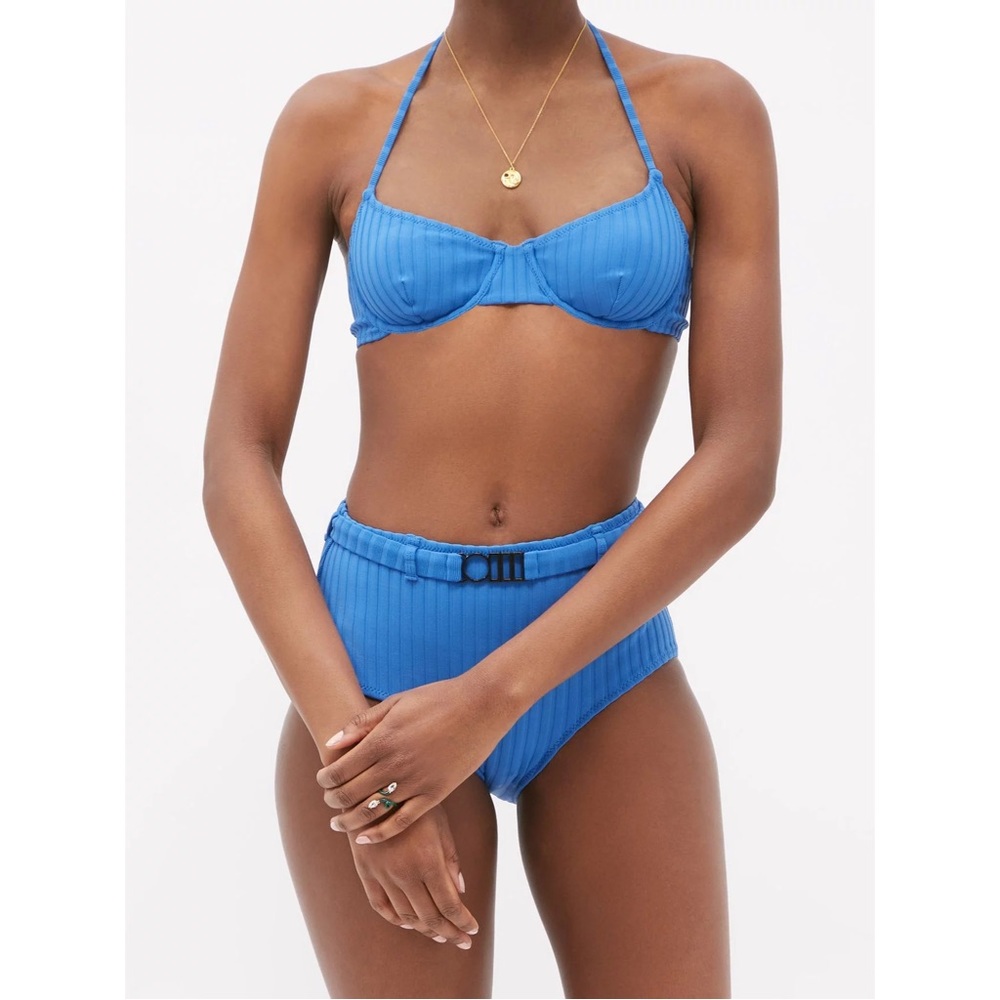 SOLID & STRIPED Ginger Ribbed Bikini Set
